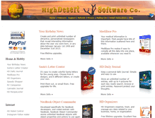 Tablet Screenshot of highdesertsoftware.com